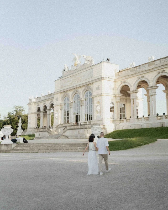 For Klarissa and Alex, Vienna isn’t just a city… it’s their place. So when they chose to do their engagement shoot, there was no question: it had to be Schönbrunn.

And as the golden evening light settled over the gardens, it felt like the whole place belonged just to them.

#lovestory #engaged #engagement #wedding #vienna #wien #viennaphotographer #viennaphotoshoot #love #weddingphotographer #weddingphotography #photography #microwedding #viennawedding